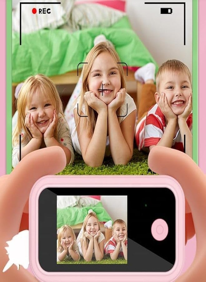 BLiSS HUES لعبة هاتف ذكي للأطفال من BLiSS HUES بشاشة لمس ملونة 2.4 بوصة - دقة 1080 بكسل - مشغل موسيقى MP3 - ألعاب وخلفيات مدمجة (بنفسجي) - Image 3